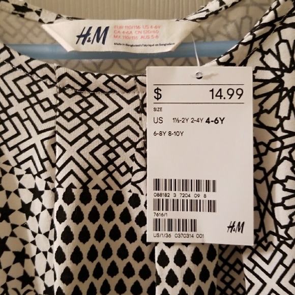 Girls 4-6 H & M dress - Picture 2 of 3